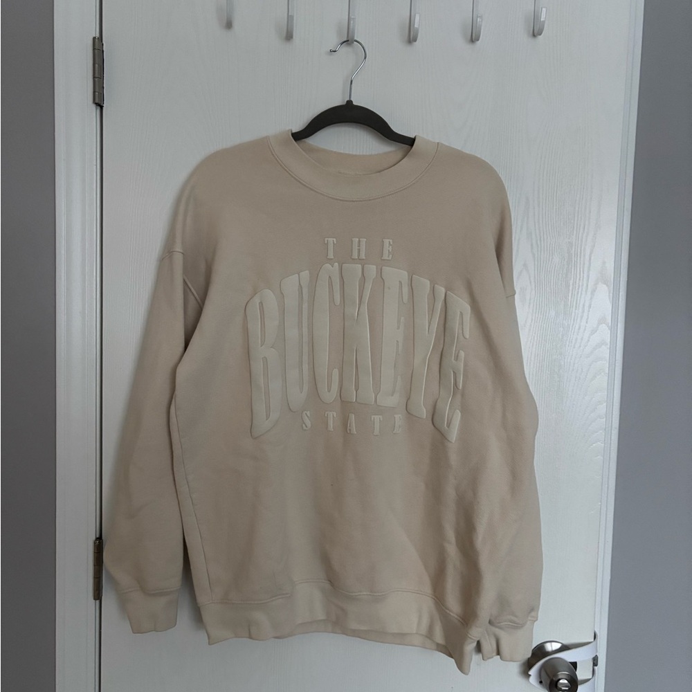 Buckeye State women’s Cream Sweater
